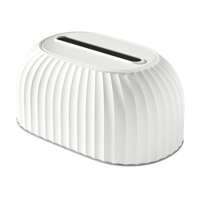 Scandinavian Tissue Box with Storage Drawer