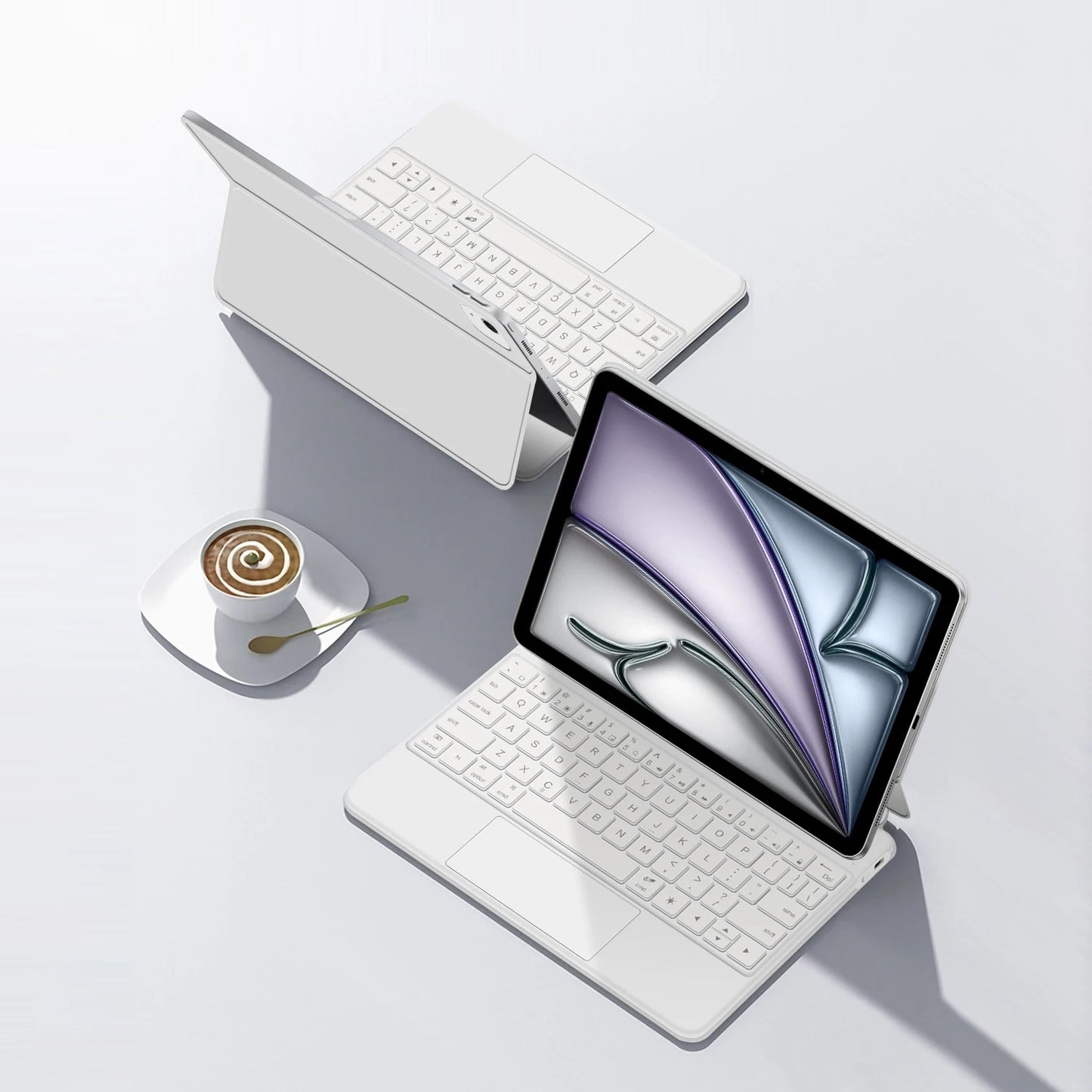 Backlit Keyboard Case with Trackpad for iPad Air & iPad Pro