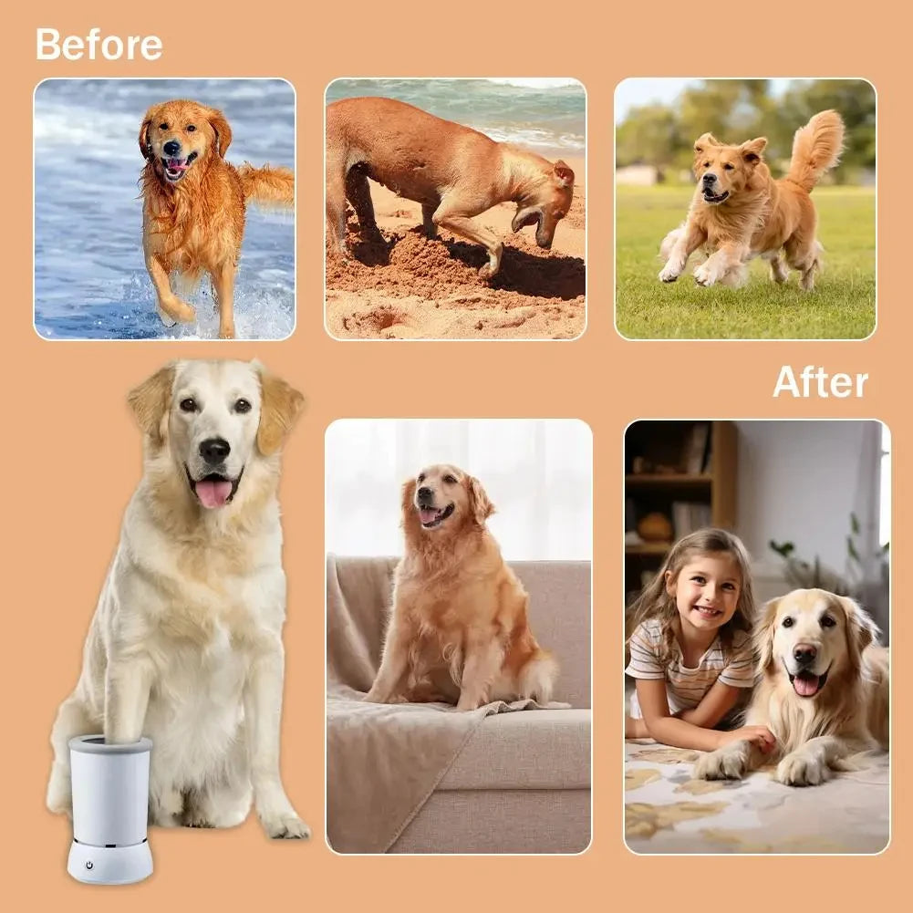 Automatic Pet Paw Washer Cup
