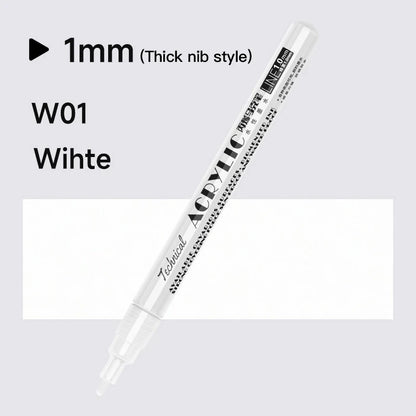 Metallic Acrylic Paint Marker Pens Set