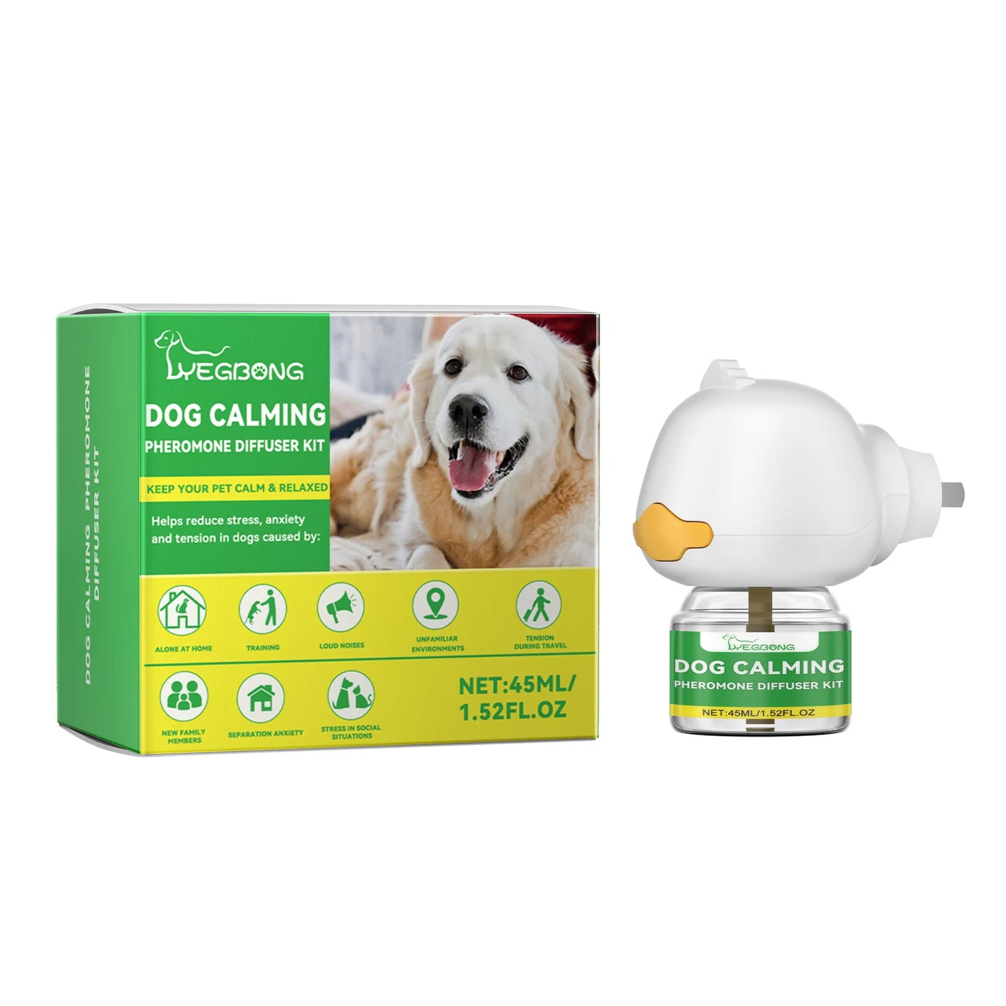 Dog Calming Diffuser Kit – Relaxing Pet Anxiety Relief Set