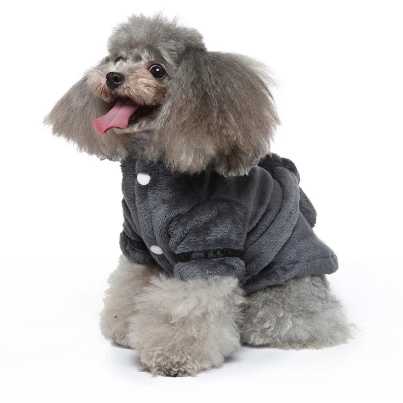 Pet Dog Bathrobe Drying Robe with Adjustable Belt