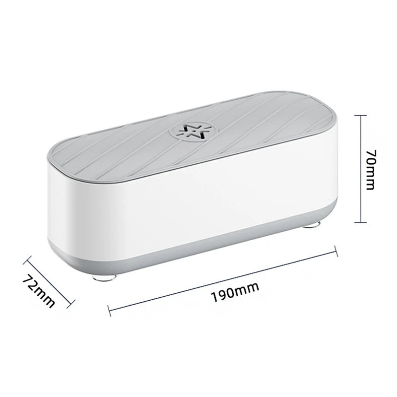 Portable 45kHz Ultrasonic Cleaner for Jewellery, Glasses & Dentures