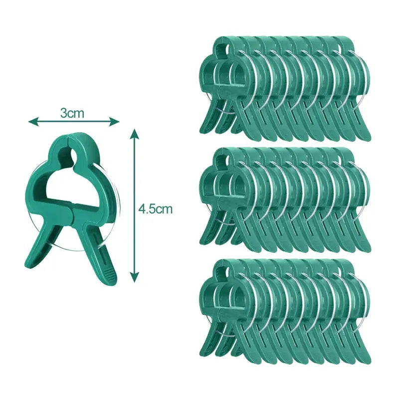 Reusable Garden Plant Support Clips
