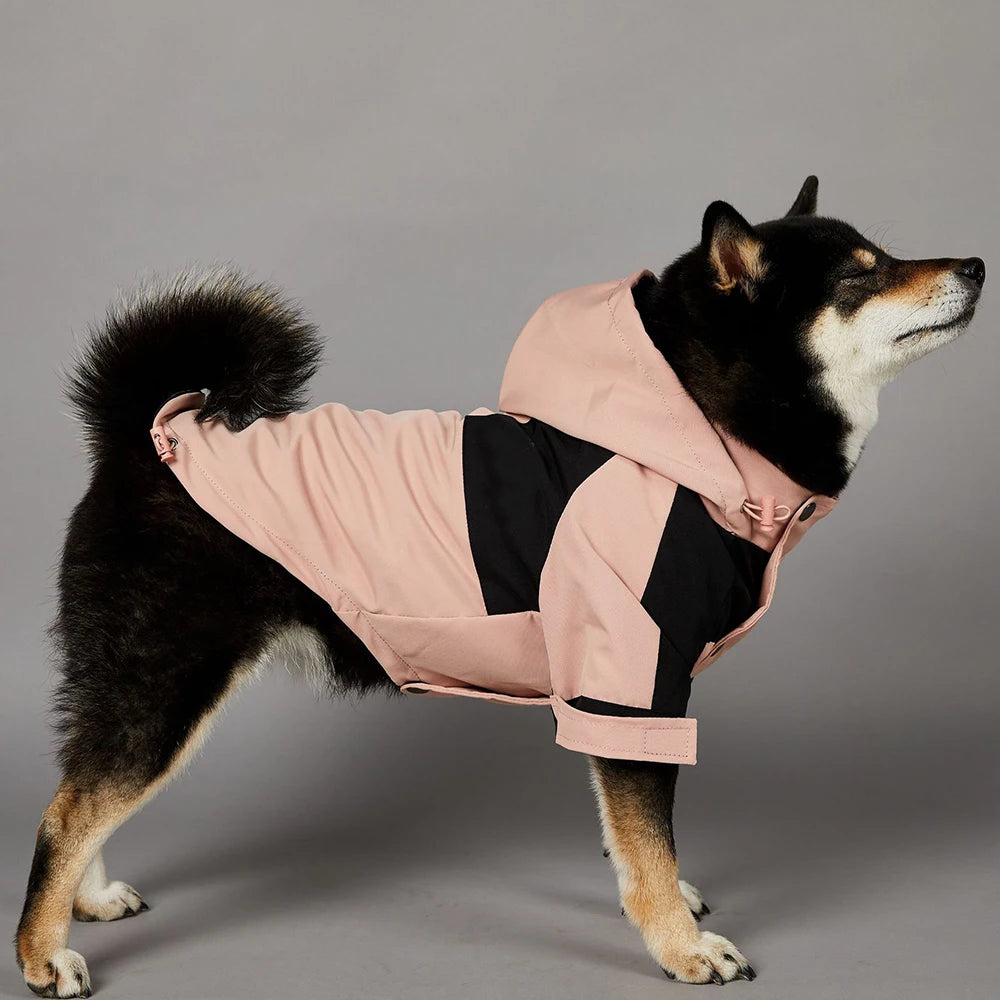 Waterproof Dog Jacket – Outdoor Rain Coat for Small & Large Dogs