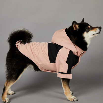 Waterproof Dog Jacket – Outdoor Rain Coat for Small & Large Dogs