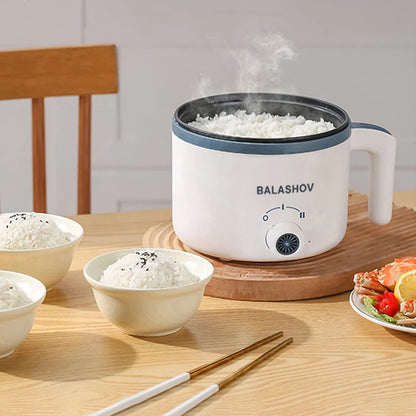 Compact Electric Rice Cooker & Food Steamer
