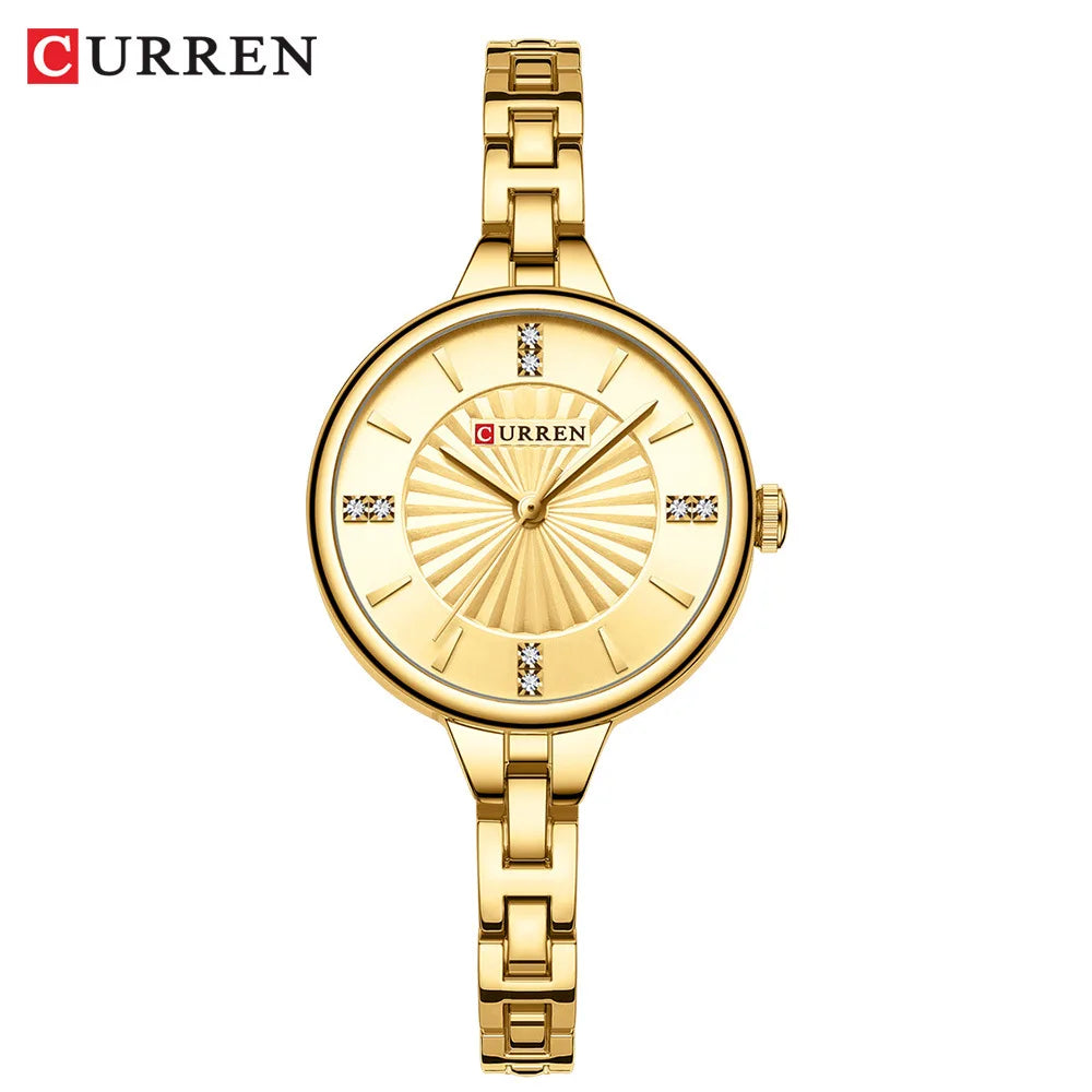 CURREN 9097 Women's Stainless Steel Quartz Fashion Watch