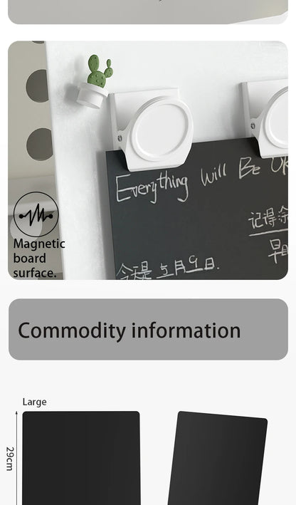 Magnetic Tabletop Bulletin Board with Stand