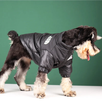 Large Reflective Dog Winter Jacket