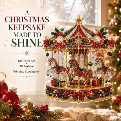 DIY Diamond Painting Christmas Tree Ornament