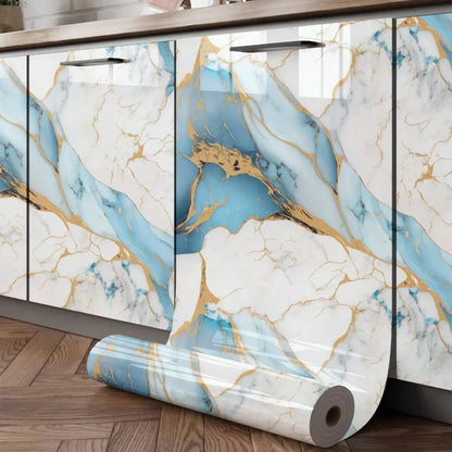 Marble Self-Adhesive Kitchen Renovation Film