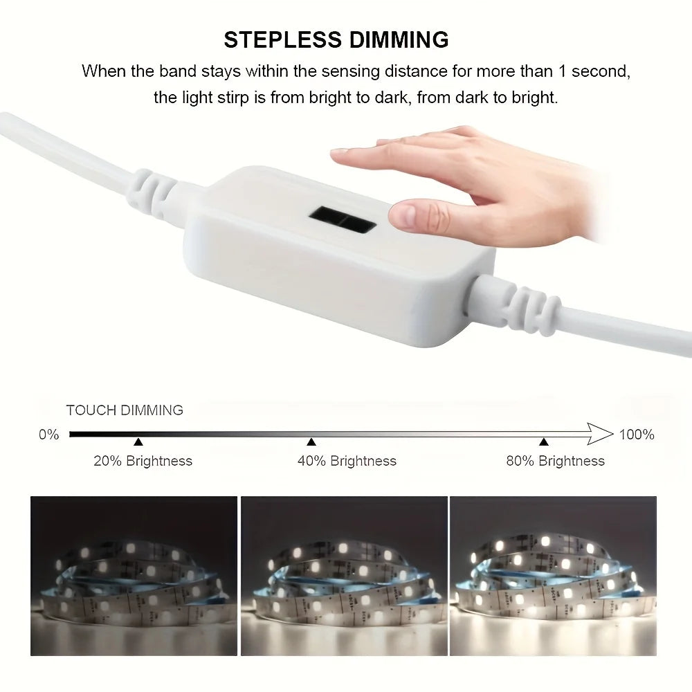 USB Motion Sensor LED Night Light Strip