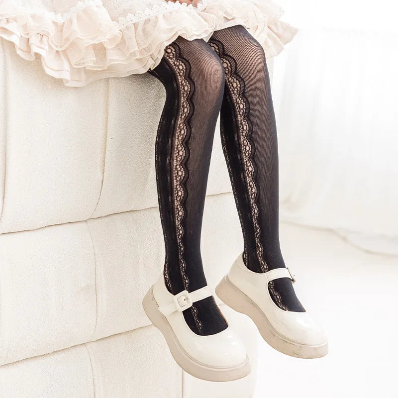Thin Breathable Baby Girl Tights