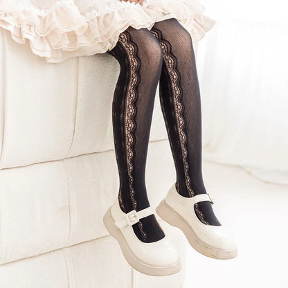 Thin Breathable Baby Girl Tights