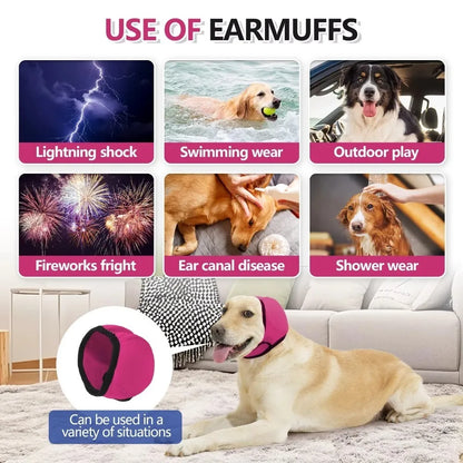 Dog Noise Reduction Calming Earmuffs