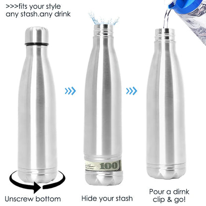 Secret Hidden Safe Water Bottle