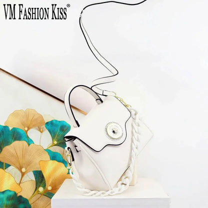 Luxury Women's Crossbody Bag with Fashion Chain Strap