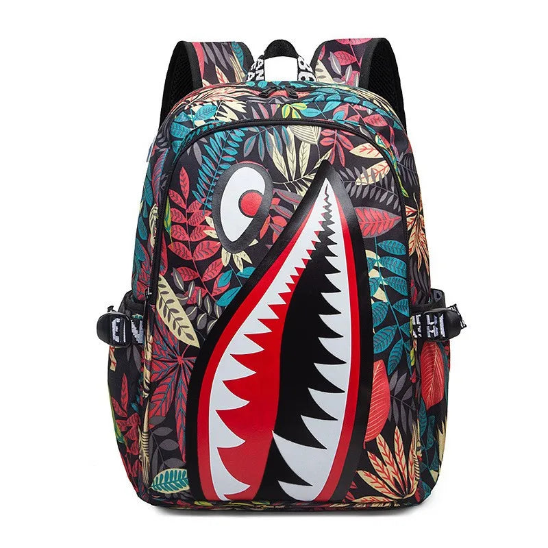 Shark School Backpack for Kids & Teens