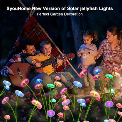 Solar LED Jellyfish Garden Lights