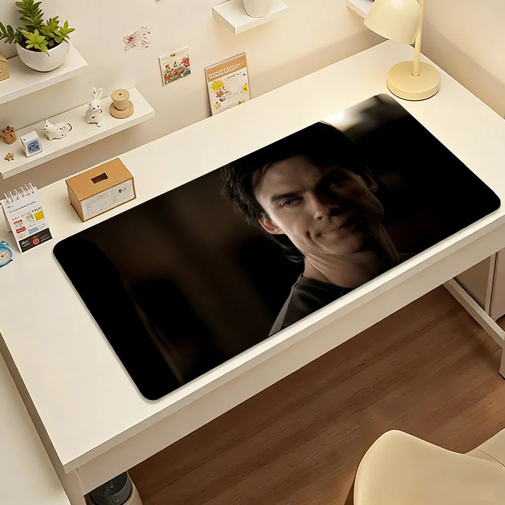 Damon Salvatore Non-Slip Extended Mouse Pad