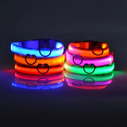 LED Flashing Dog Collar