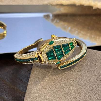 Women's Luxury Snake Bracelet Quartz Fashion Watch