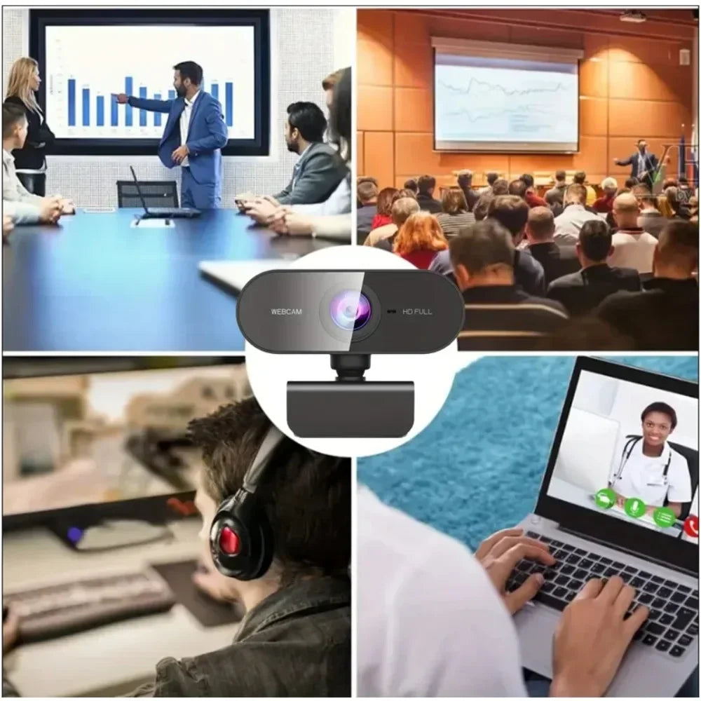 1080P USB Webcam with Microphone
