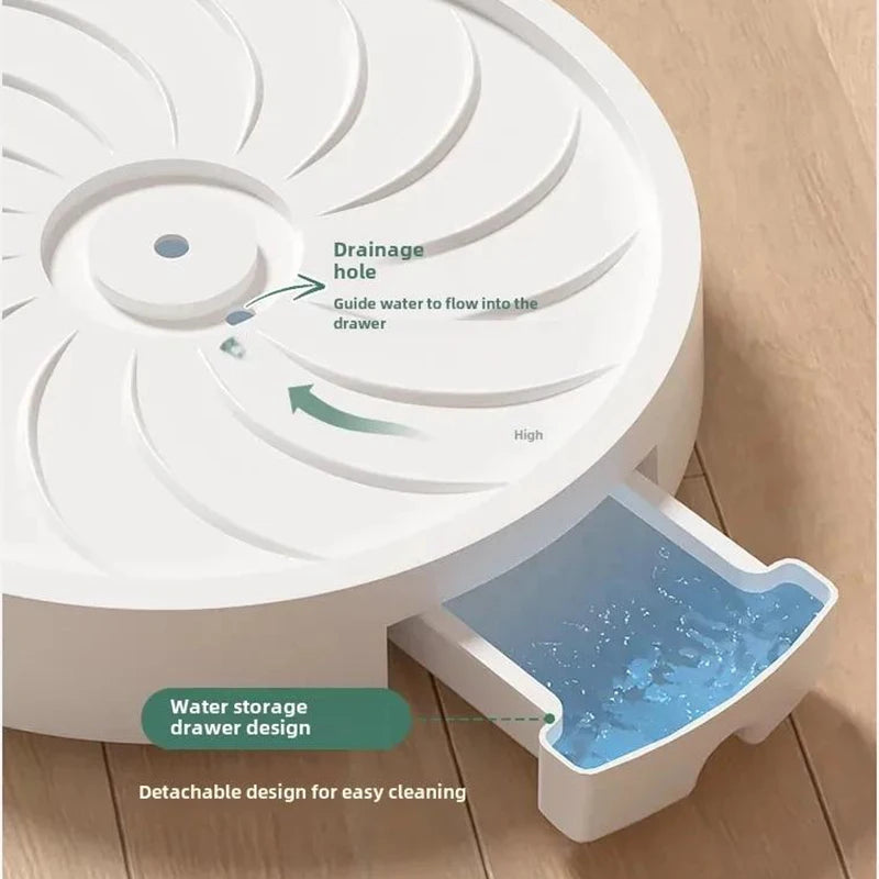 Heavy-Duty Plant Caddy with Hidden Wheels