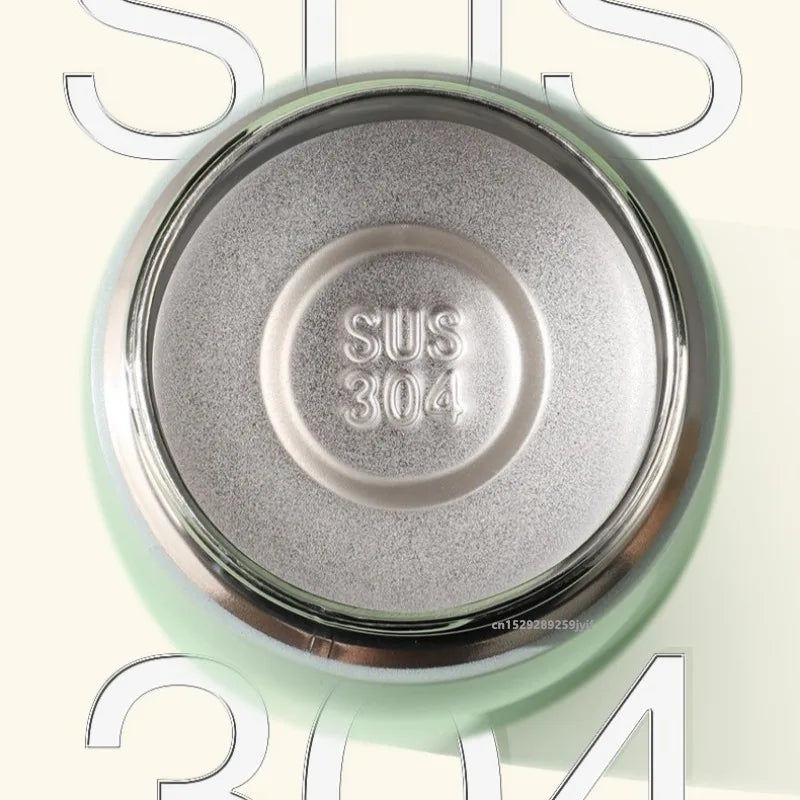 Stainless Steel Kids Thermal Bottle with Straw