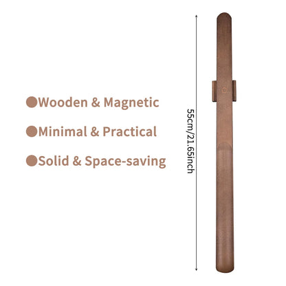 Premium Beech Wood Long Handle Shoe Horn