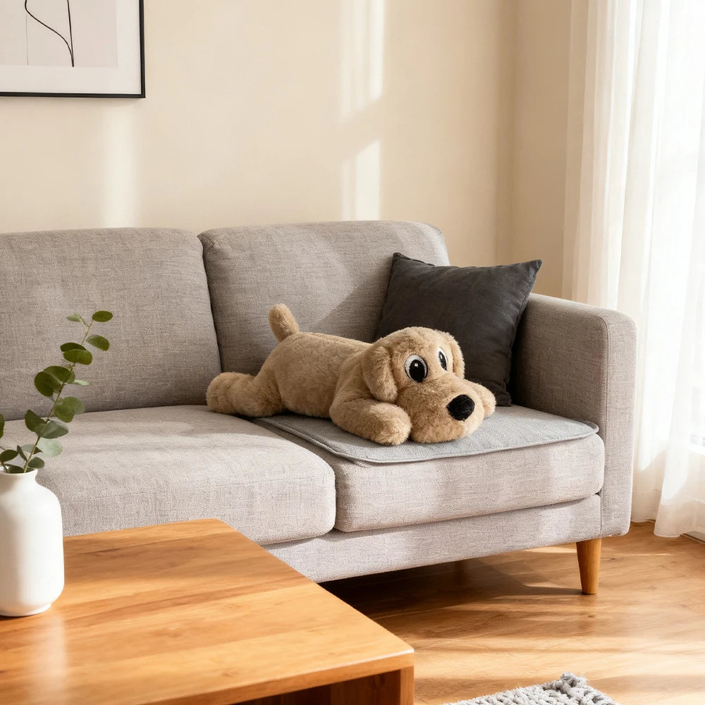 Interactive Bite Resistant Plush Dog Companion Toy