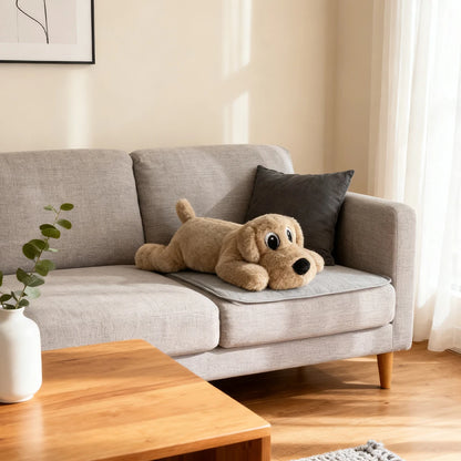Interactive Bite Resistant Plush Dog Companion Toy