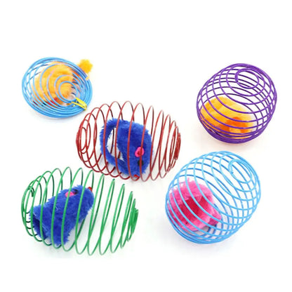 Feather Tumbler Interactive Cat Toy