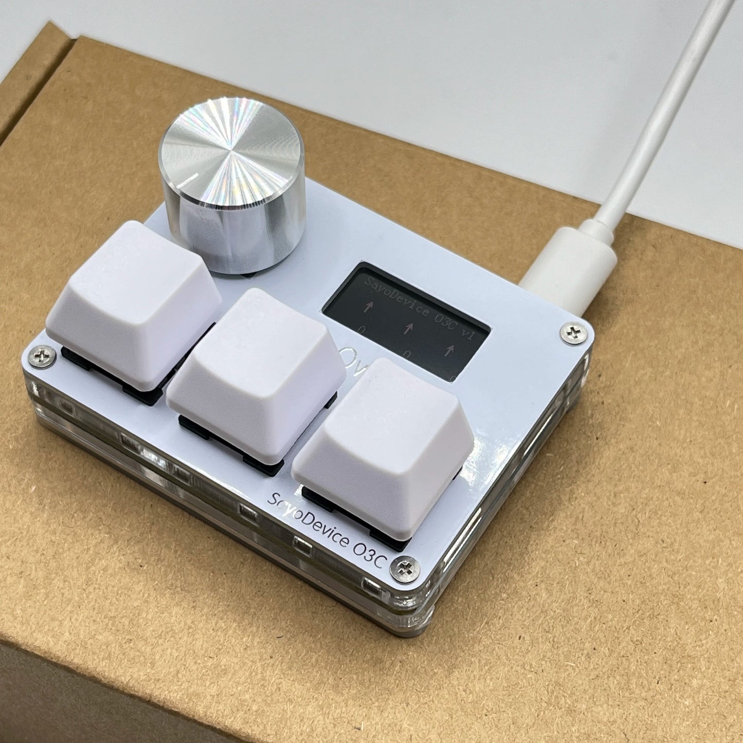 SayoDevice O3C Magnetic Macro Keyboard