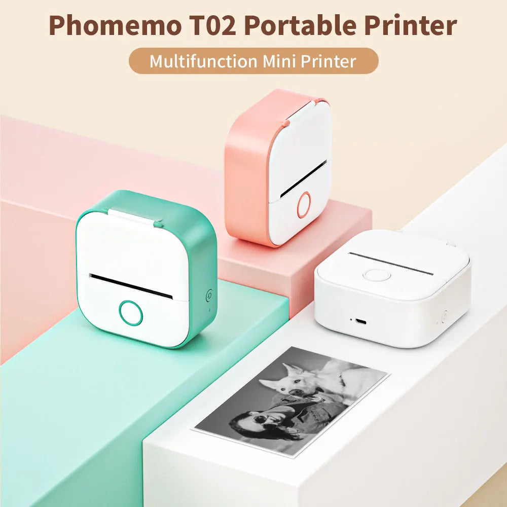 Phomemo T02 Mini Thermal Printer