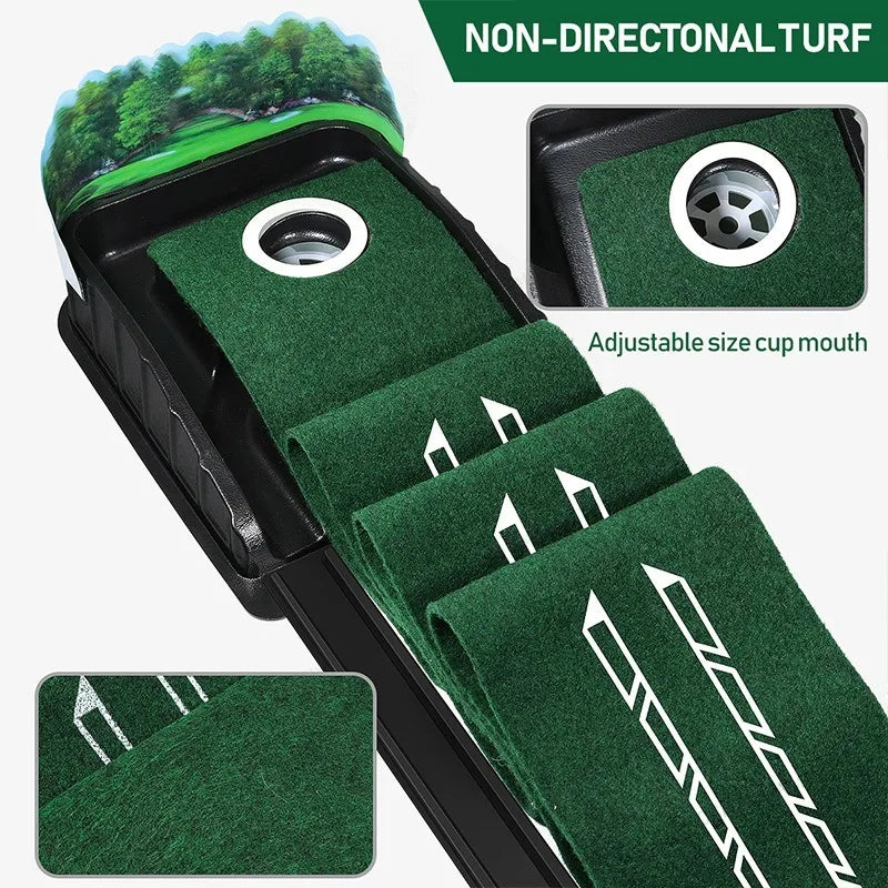 Portable Golf Putting Training Mat