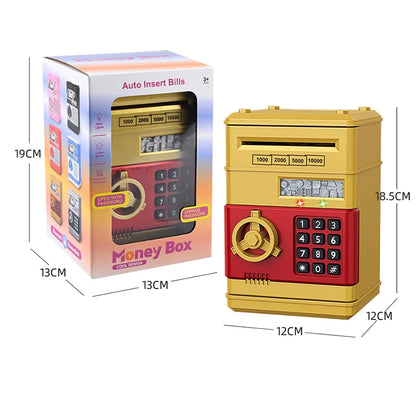 Electronic Piggy Bank ATM Safe with Password Lock