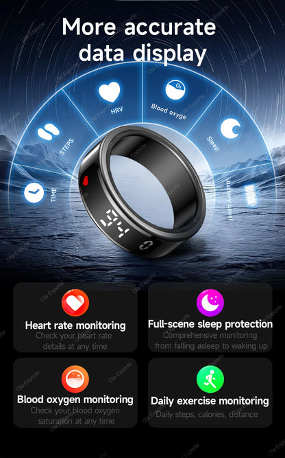 Smart Fitness Tracking Ring