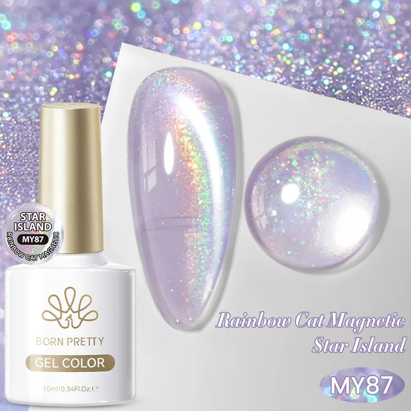BORN PRETTY 10ml Cat Magnetic Gel Nail Polish