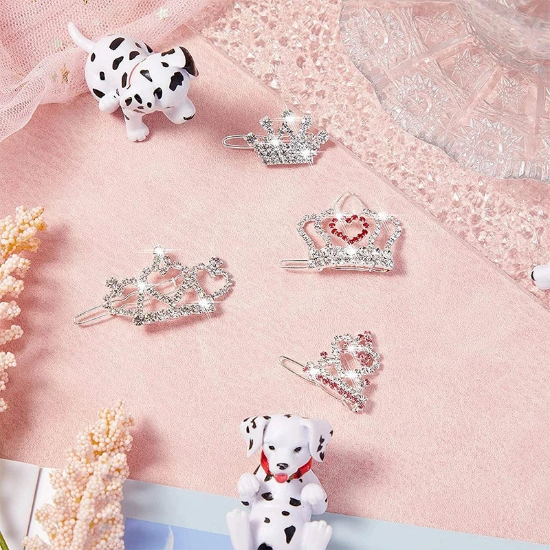 Cute Pet Hairpin Bow Clip