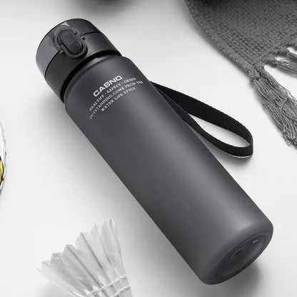 1-2Pcs Portable Sports&Fitness Frosted Water Bottle