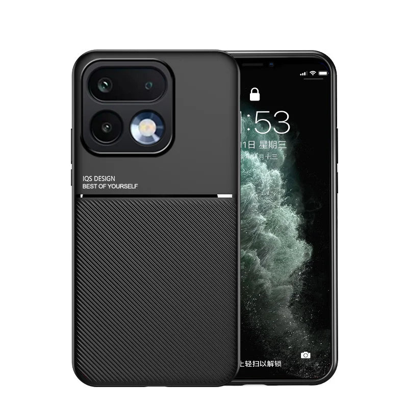 Magnetic PU Leather Shockproof Phone Case