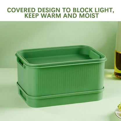 Stackable Seed Sprouting Tray with Lid