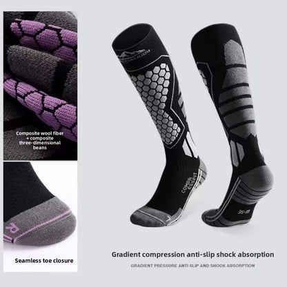 Warm Terry Cushion Snow Socks