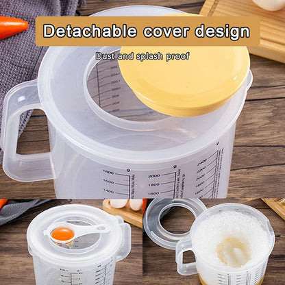 2.5L Measuring Mixing Bowl with Lid