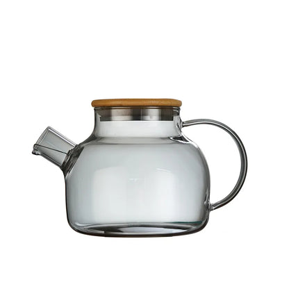 Large Capacity Heat-Resistant Glass Teapot