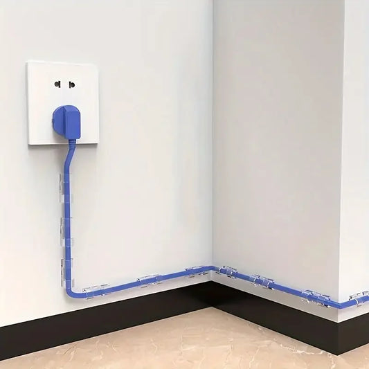 Transparent Self-Adhesive Cable Clips