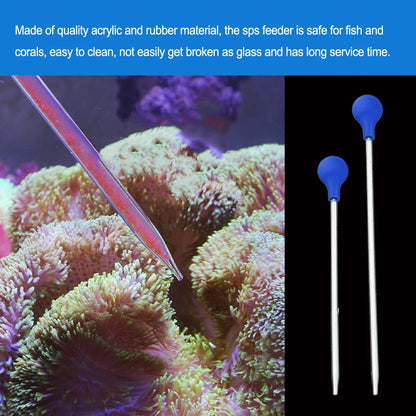 Acrylic Coral Feeding Tube Pipette