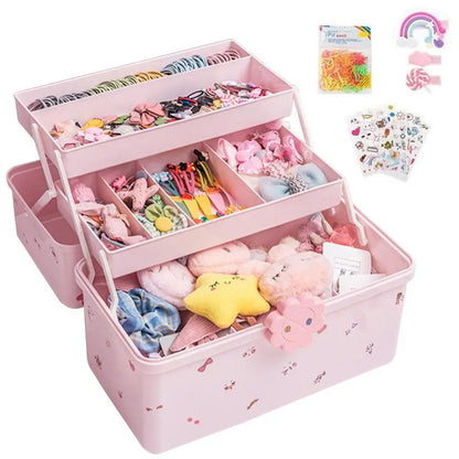 3-Layer Jewellery & Hair Accessories Organiser